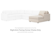 Modmax Oyster 5-Piece Double Chaise w/Audio Consoles