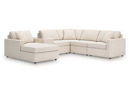 Modmax Oyster 6-Piece Sectional with Chaise