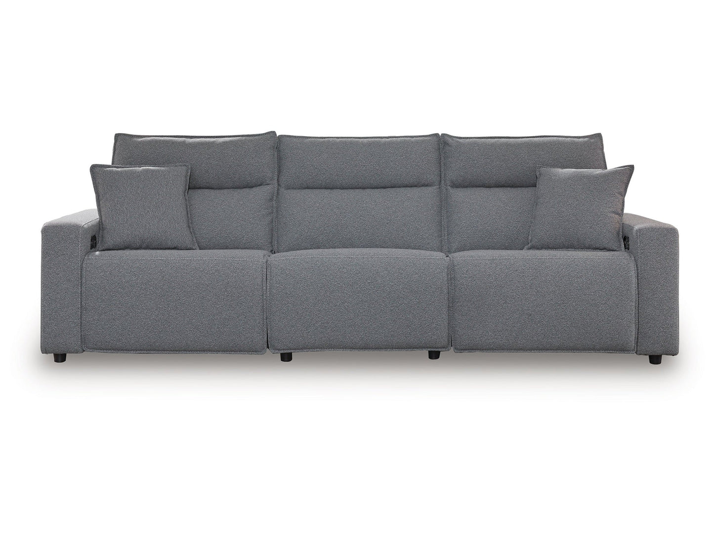 Modmax Salt and Pepper 3-Piece Power Reclining Sectional