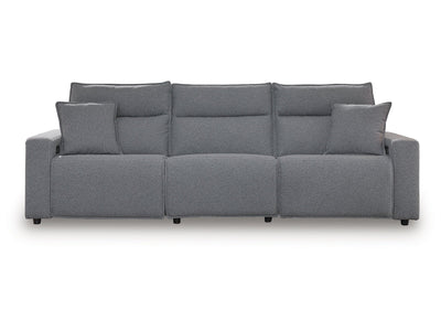 Modmax Salt and Pepper 3-Piece Power Reclining Sectional