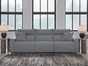 Modmax Salt and Pepper 3-Piece Power Reclining Sectional