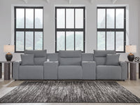 Modmax Salt and Pepper 5-Piece Power Reclining Sectional