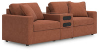 Modmax Spice 3-Piece Sectional w/Audio Storage Console