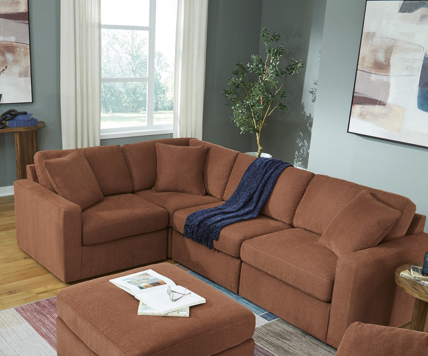 Modmax Spice 4-Piece Corner Sectional
