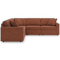 Modmax Spice 5-Piece Symmetrical Sectional and Ottoman