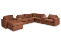Modmax Spice 8-Piece Sectional and Ottoman