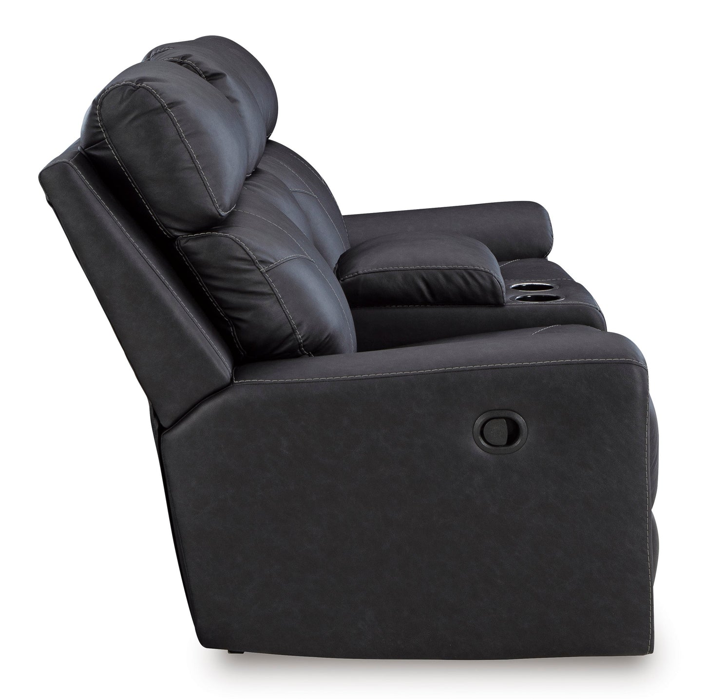 Montacute Black Reclining Sofa and Loveseat