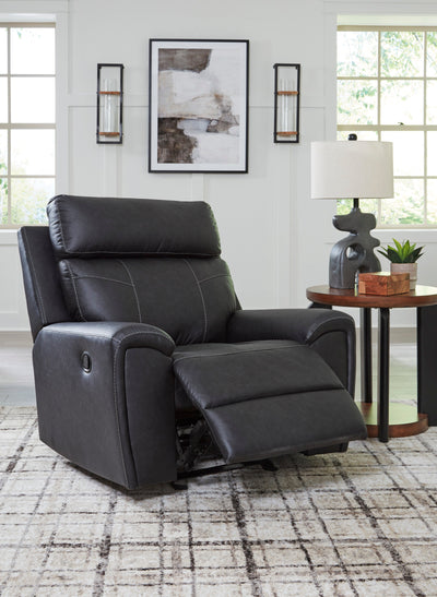 Montacute Black Recliner