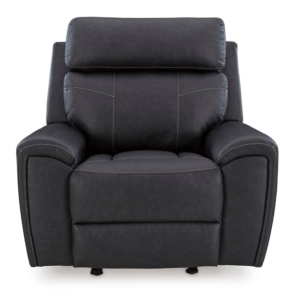 Montacute Black Recliner