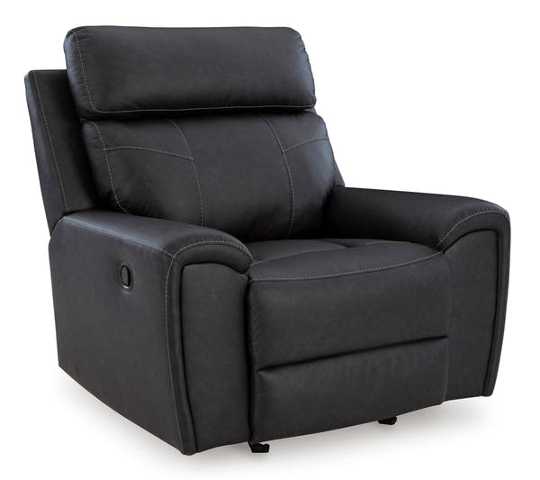 Montacute Black Recliner