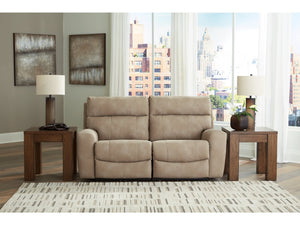 Next-Gen DuraPella Sand 2-Piece Power Reclining Sectional Loveseat