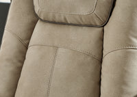 DuraPella Box-Arm Power Recliner with Adjustable Headrest