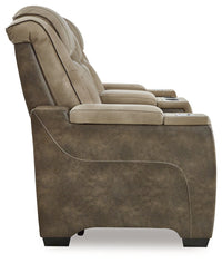 Next-Gen DuraPella Sand Power Reclining Loveseat & Power Recliner