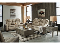 Next-Gen DuraPella Sand Power Reclining Sofa, Loveseat and Recliner