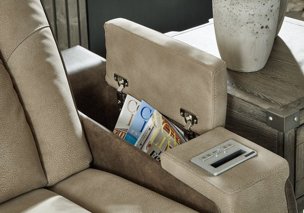 DuraPella Sand Box-Arm Reclining Living Room Set