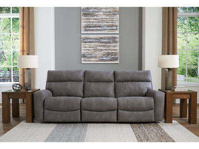 Next-Gen DuraPella Slate 3-Piece Power Reclining Sectional Sofa