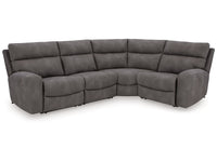 Next-Gen DuraPella Slate 4-Piece Power Reclining Sectional