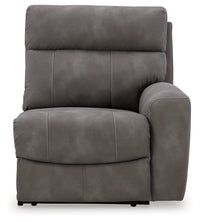 Next-Gen DuraPella Slate 5-Piece Power Reclining Sectional (2 armless chairs)
