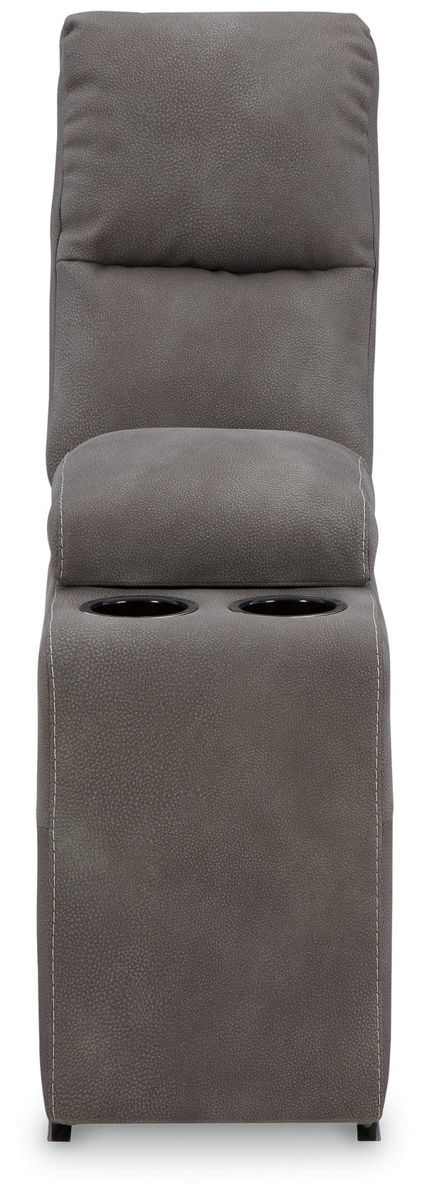 Next-Gen DuraPella Slate 5-Piece Power Reclining Sectional (console)