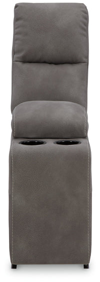 Next-Gen DuraPella Slate 5-Piece Power Reclining Sectional (console)