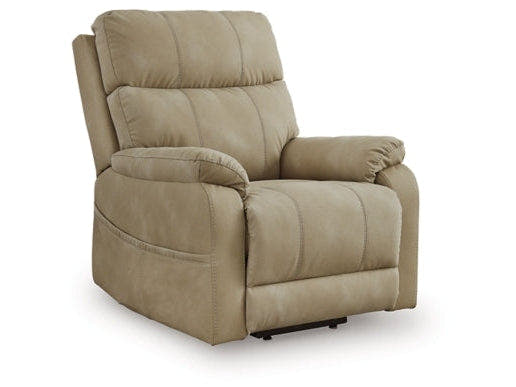 Next-Gen Durapella Sand Power Lift Recliner
