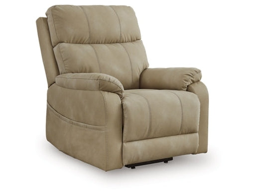 Next-Gen Durapella Sand Power Lift Recliner