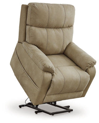 Next-Gen Durapella Sand Power Lift Recliner