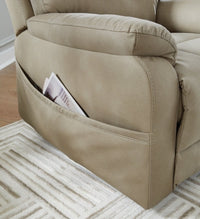 Next-Gen Durapella Sand Power Lift Recliner