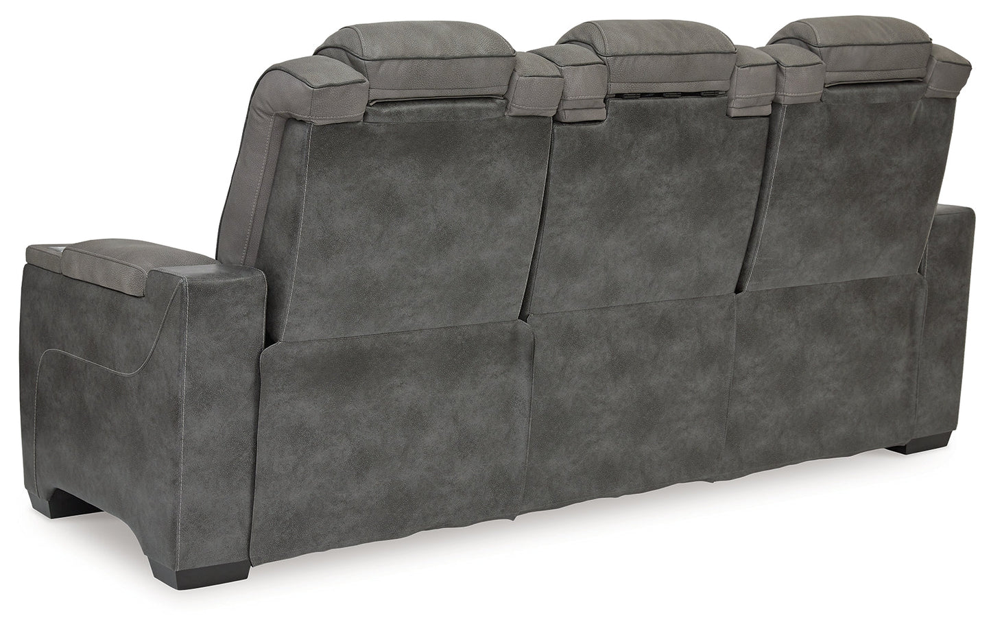 PWR REC SOFA WITH ADJ HEADREST