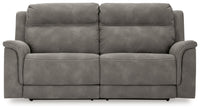 NextGen DuraPella Slate Power Reclining Sofa