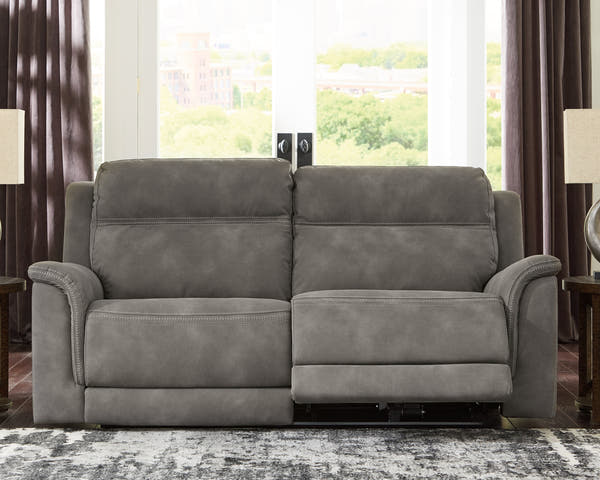 NextGen DuraPella Slate Power Reclining Sofa