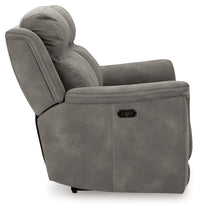 NextGen DuraPella Slate Power Reclining Sofa