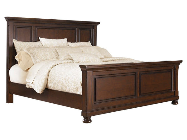 Porter California King Panel Bedroom Set with Dresser and Mirror