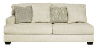 Rawcliffe Parchment 4pc Sectional Sofa