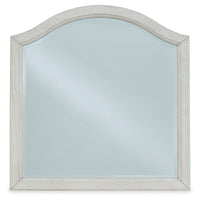 Robbinsdale Antique White 34" Bedroom Mirror