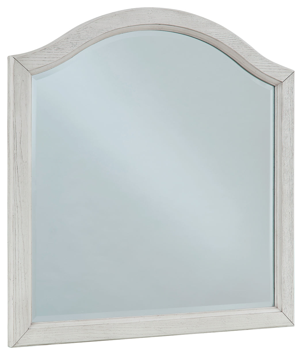 Robbinsdale Antique White 34" Bedroom Mirror