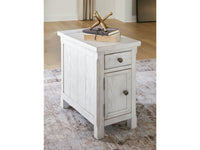 Robbinsdale Antique White Chairside End Table
