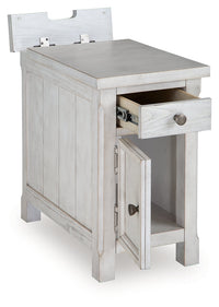 Robbinsdale Antique White Chairside End Table