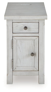 Robbinsdale Antique White Chairside End Table