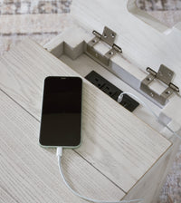 Robbinsdale Antique White Chairside End Table