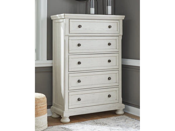 Robbinsdale Antique White Chest
