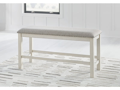 Robbinsdale Antique White Counter Height 49