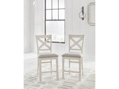 Robbinsdale Antique White Counter Height Dining Chair (Set of 2)