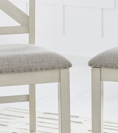 Robbinsdale Antique White Counter Height Dining Chair (Set of 2)