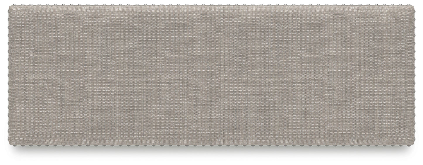 Robbinsdale Antique White Counter Height Dining Table, 2 Barstools, Bench and Server