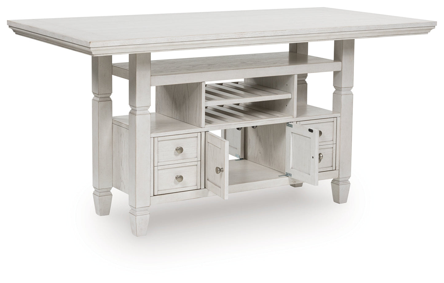 Robbinsdale Antique White Counter Height Dining Table