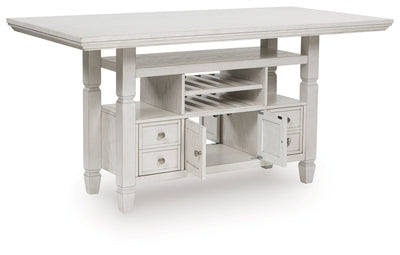 Robbinsdale Antique White Counter Height Dining Table