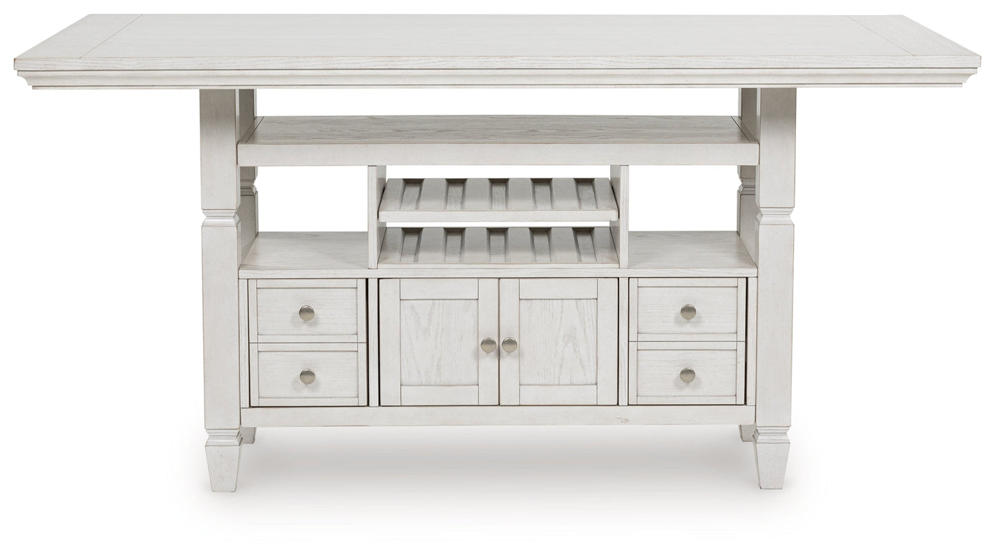 Robbinsdale Antique White Counter Height Dining Table