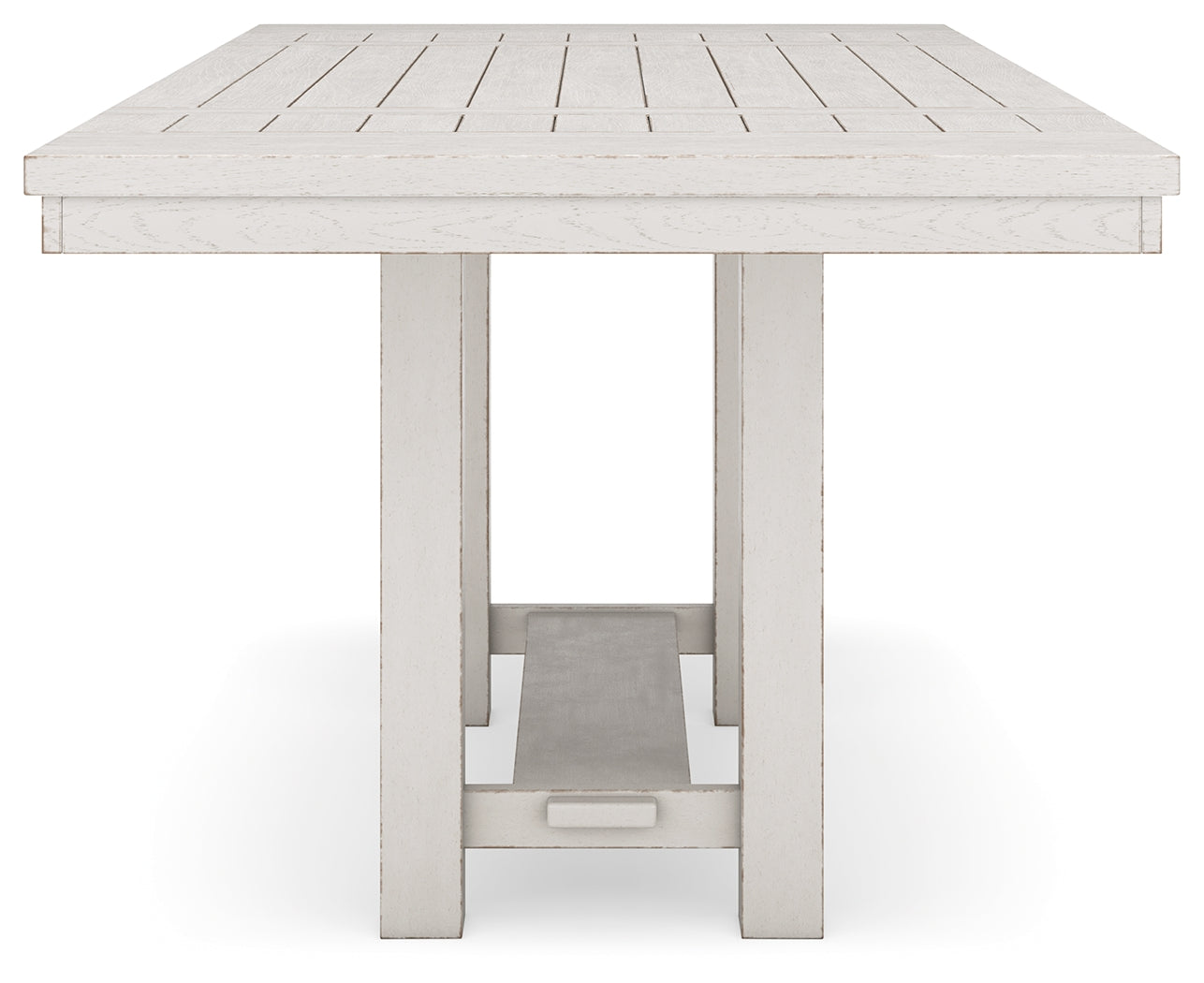 Robbinsdale Antique White Counter Height Dining Table and 4 Barstools