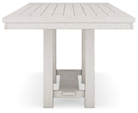 Robbinsdale Antique White Counter Height Dining Table and 4 Barstools